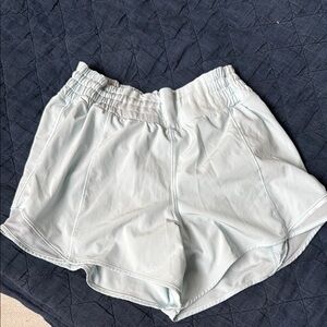 Lululemon Athletica Blue Athletic Shorts Lightweight Elastic Waist